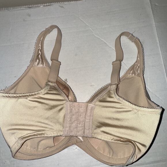 Wacoal Bra Size 32G Basic Beauty Contour Spacer Underwire 853192 Solid Beige - Picture 3 of 5